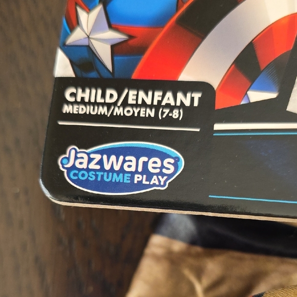 Marvel Captain America Kids Costume - Blue and Red - Picture 2 of 5